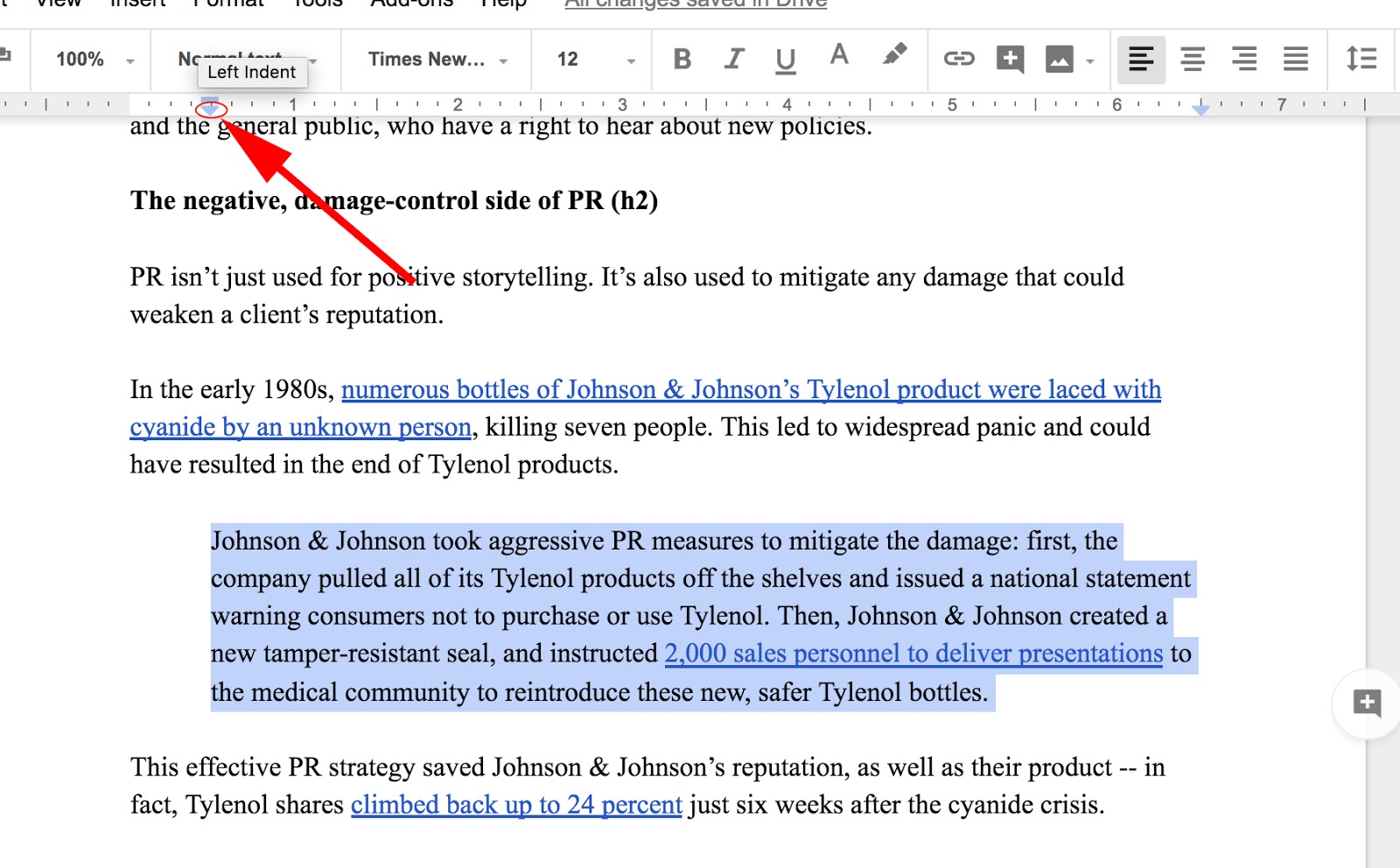 how-to-reverse-indent-on-google-docs-youtube